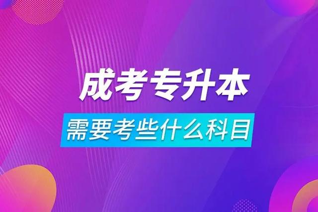 专升本需要考些什么科目专升本需要什么条件与要求插图