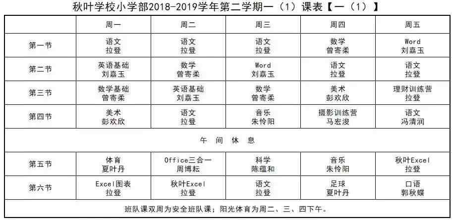 值班安排表（一个月的排班表怎么做）插图3