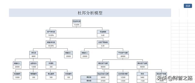 excel财务报表数据分析图表制作这13张表格做的财务报表分析软件插图12