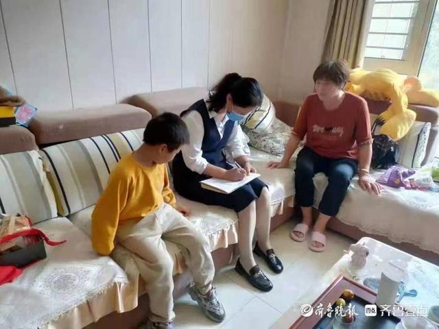 定陶区天中学区西城小学国庆假期家访在行动插图1