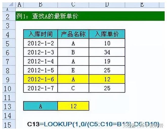 项目上常用的Excel函数公式大全（附建筑工程预算全套表格）插图11